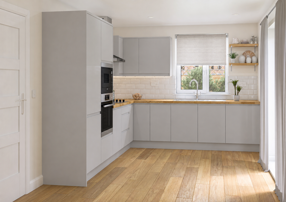 J-Pull Handleless Door
