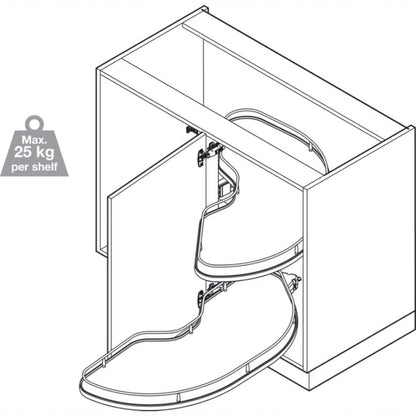 Cookridge Blind Corner Pullout Unit